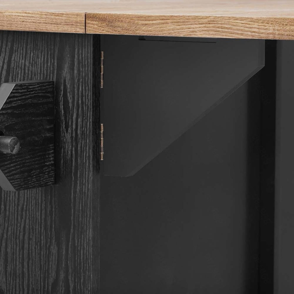 Rolling Kitchen Island with Drop Leaf with Storage and Dining Table, Island T...