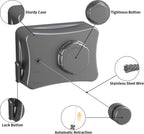 Retractable Clothesline Indoor Outdoor Clothesline - Laundry Line - Clothing Line - Heavy Duty Wall Mounted Space Saving RV Clothes Drying Rack