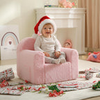 Kids Chair, Toddler Chair Comfy for Boys & Girls, Children Armchair, Pink