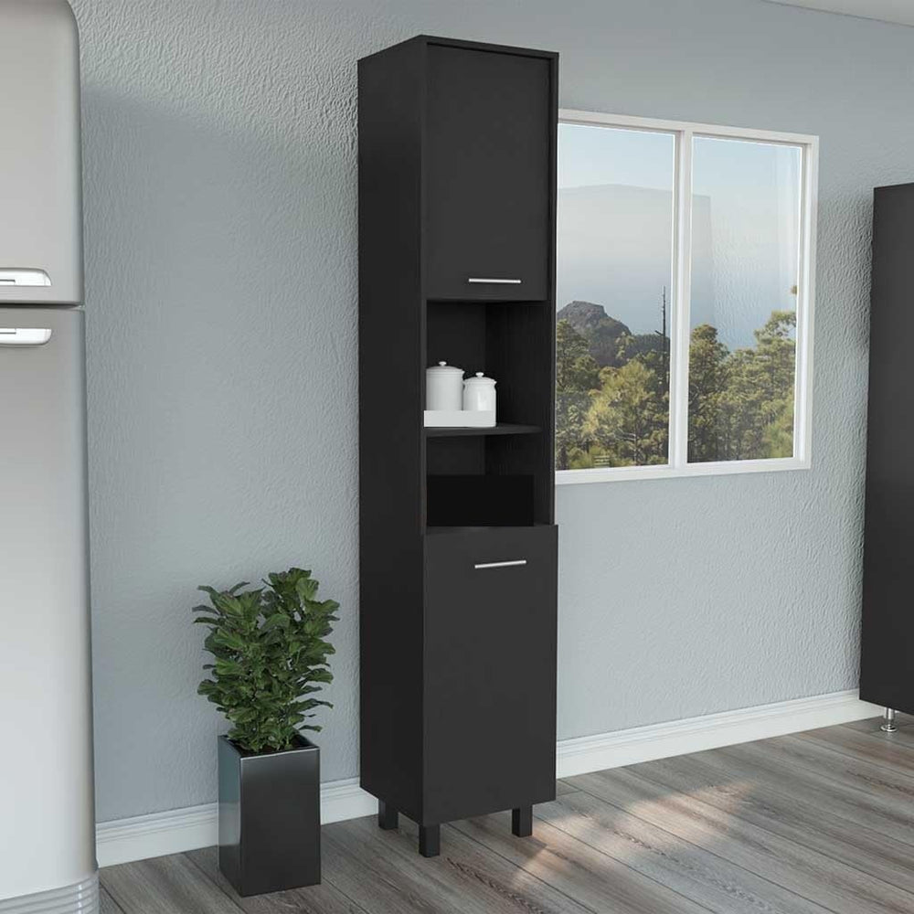 Pantry Cabinet with Three Interior Shelves, Storage Locker Sideboard Modern F...