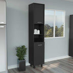 Pantry Cabinet with Three Interior Shelves, Storage Locker Sideboard Modern Furniture,for Kitchen Home