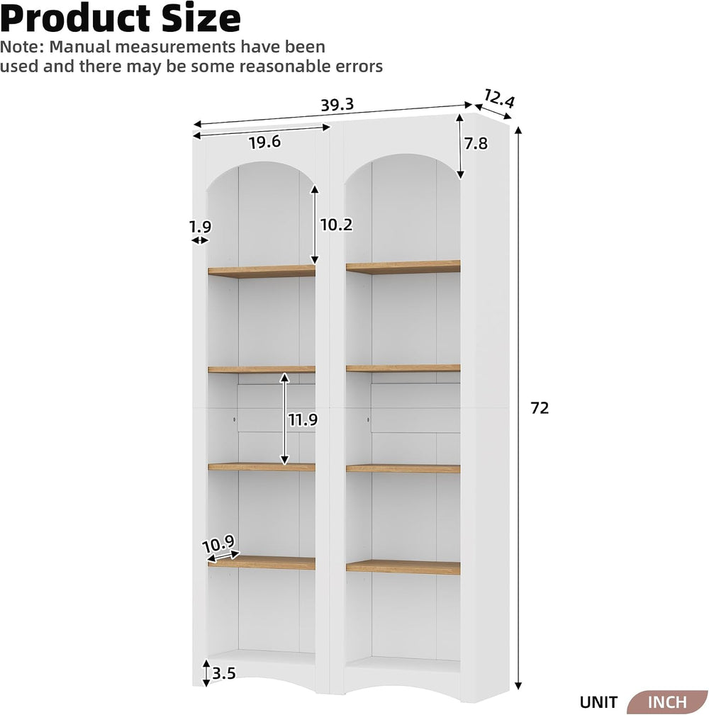 39.3" D*12.4" W*72" H Corner Freestanding Kitchen Pantry Set o...