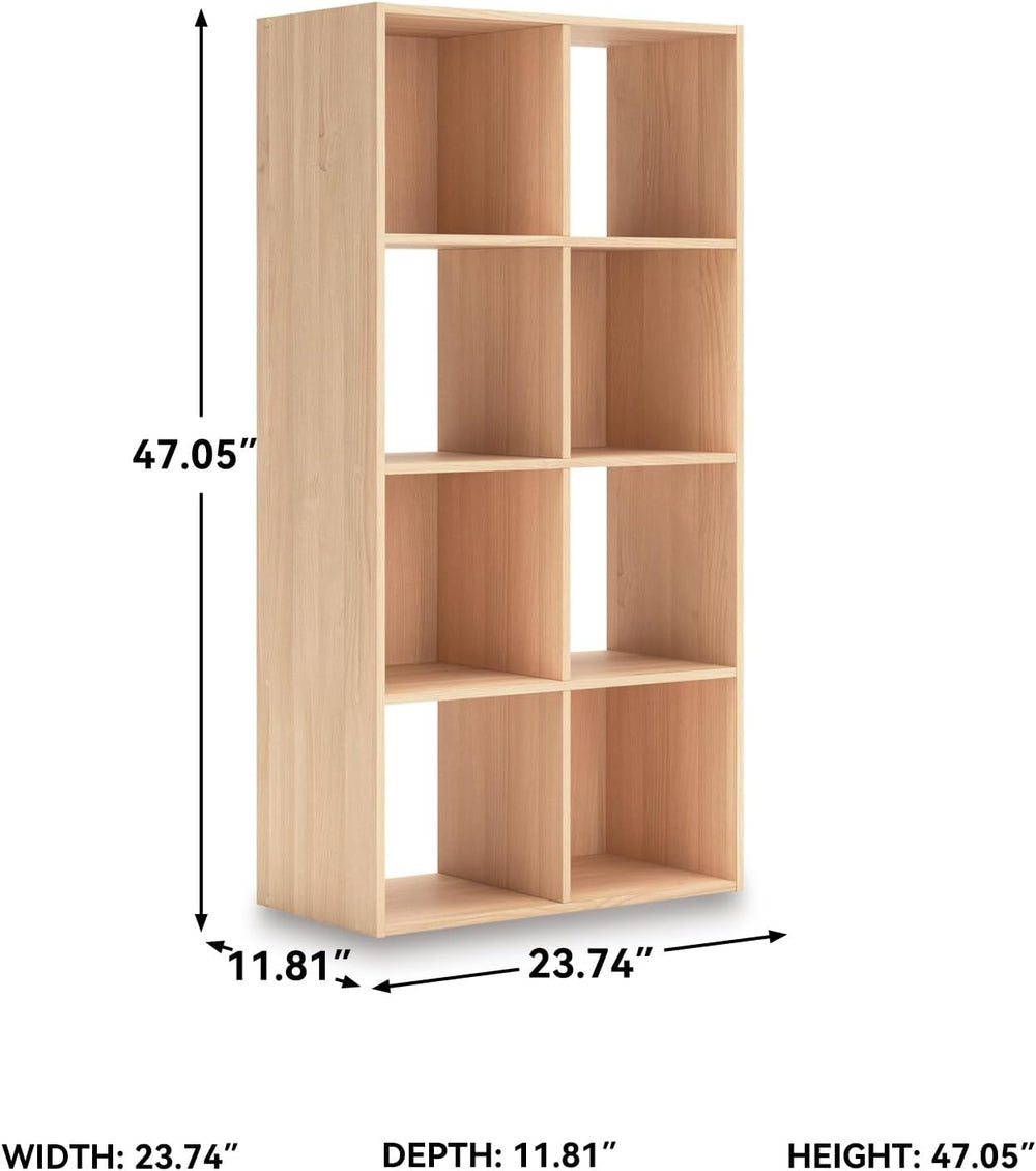 Signature Design by Ashley Piperton Contemporary 4-Tier Floor Standing 8 Cube...
