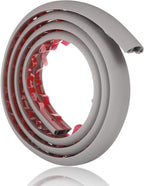HARFINGTON 6ft Cord Cover Floor W0.6 x H0.33 Inner Channel PVC Hide Extension Cable Floor Wire Hider Wire Covers Protector for Prevent Cable Trips Cables Management, Grey