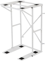 Universal Washer Dryer Stacking Rack Stand Heavy-Duty Carbon Steel, Premium Washer Dryer Stand Compatible with Most Brands and Models