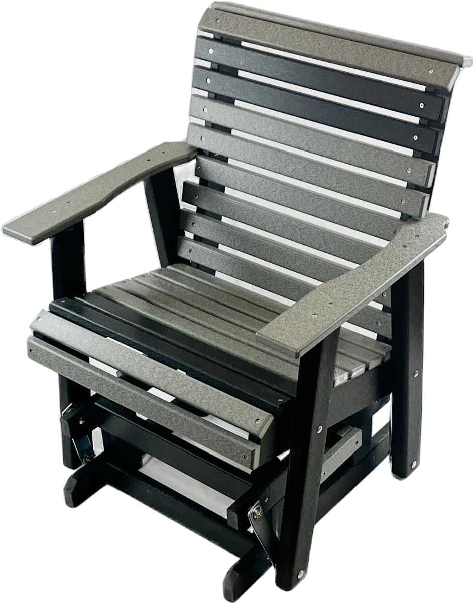 Poly Outdoor Glider - Effortless in-and-Out Access | Premium Quality | Afford...