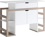 Modern Kitchen Pantry, White Buffet Storage Cabinet with 4 Shelves, Easy to Maintain, for Dining Room