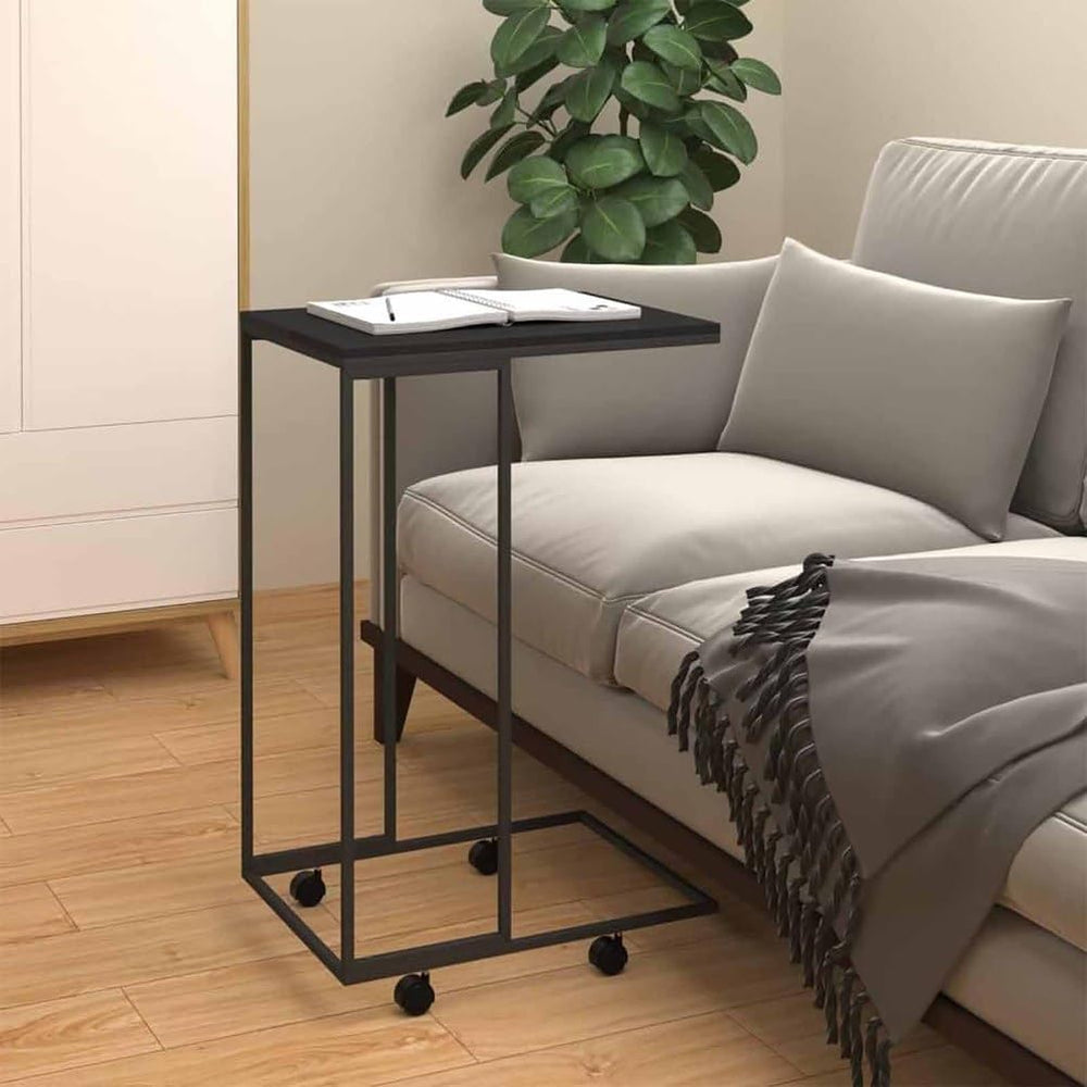 C-Shaped Sofa Side Table, Couch Side Tables That Slide Under, C Table End Tab...