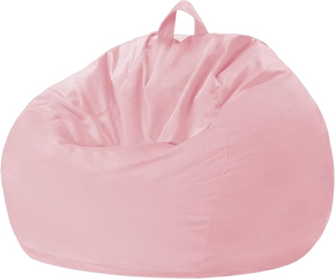 Homguava 2FT Bean Bag Chair: 2' Bean Bags with Memory Foam Filled,Comfy B...