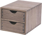 Drawer Organizer Coffee Pod Holder - Kitchen Cutlery Storage Accessories/ K-Cup Drawers with Detachable Wooden Partition - Coffee Capsules Organization Counter - Wood desktop Small Cabinets