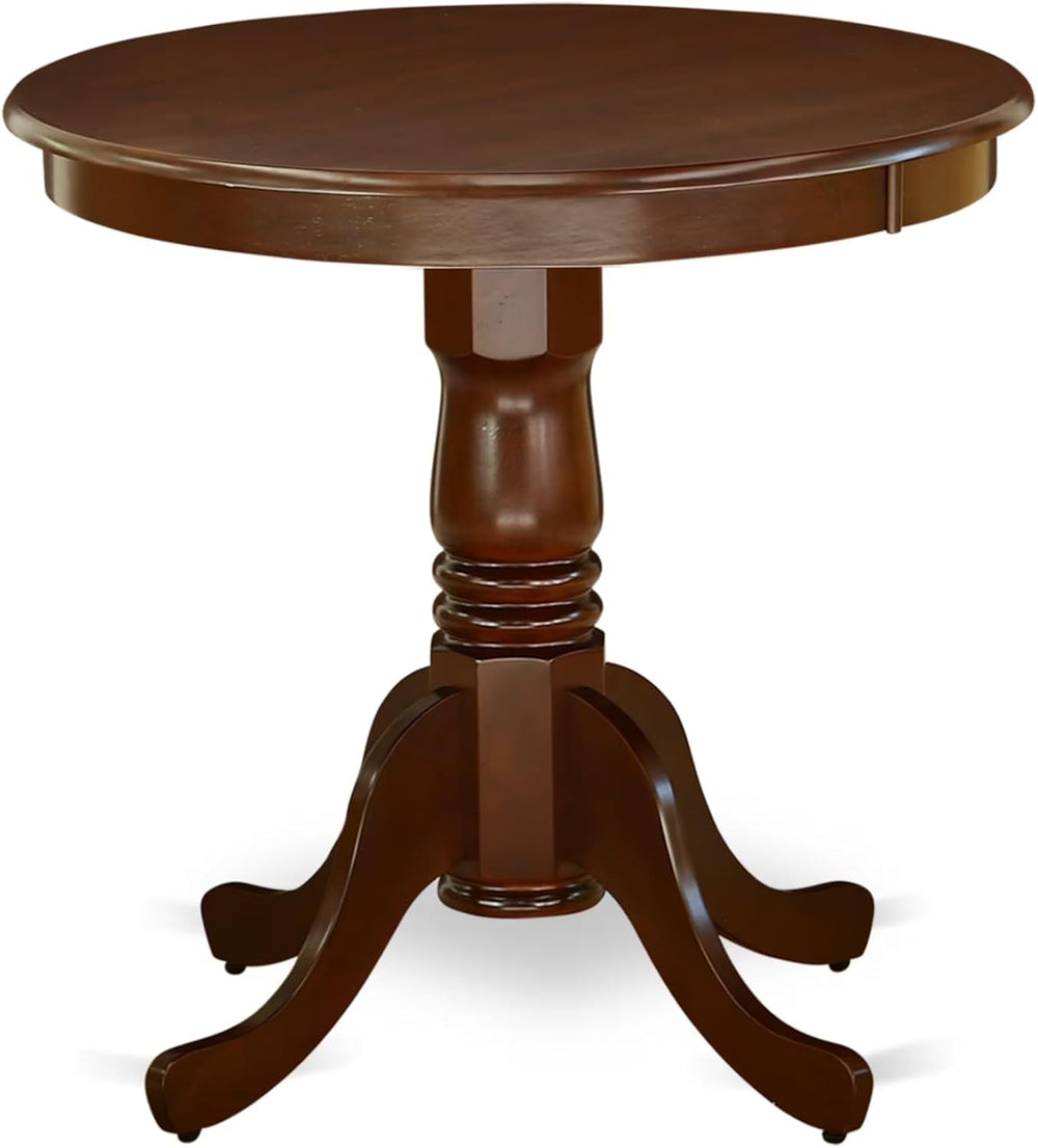 East West Furniture EMT-MAH-TP Eden Dining Room Table - a Round kitchen Table...