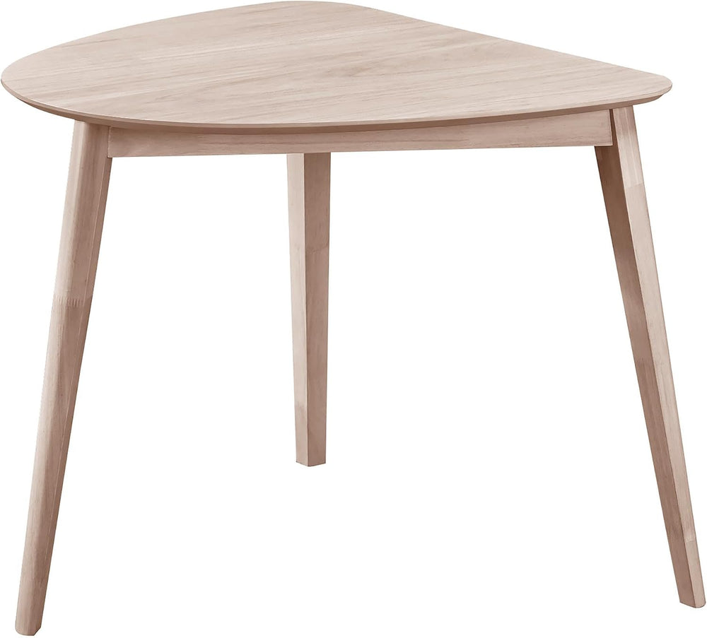 New Classic Furniture Mid-Century Modern Oscar Corner Table 3-Piece Dining Se...