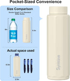 Synwave Insulin Cooler Travel Case for 3–4 Pens,Medication Cooler for Travel with Anti-Bulging Gel Ice Pack,TSA Approved,Non-Charging Cooling