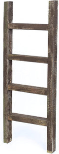 BARNWOODUSA Rustic Decorative Ladder - 100% Upcycled Wood (48" x 12" x 1.5" | Rustic Decorative Ladder - – Crafted for everyday use. Easy installation. Rustic style.