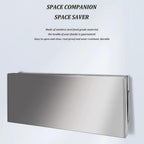 Stainless Steel Folding Wall Shelf,Stainless Steel Wall Mount Folding Table, Wall-Mounted Folding Table,for Laundry Room,Kitchen, Restaurant,Folding Design,Space Saving. (Size : L100*W40cm)