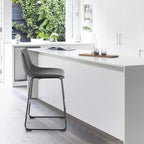 EdgeMod Brinley Counter Stool in Grey (Set of 3)