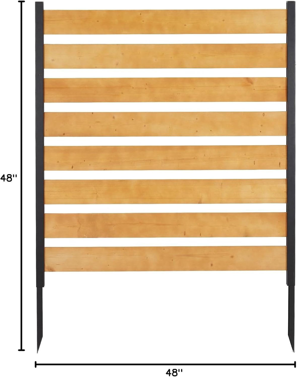 Privacy Fence Panels for Outside No Dig Fence Screen Garden Fence Wooden Air ...