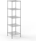 24" Deep x 24" Wide x 86" Height Wire Shelving Kit | 5-Tier | NSF Commercial Storage Rack Unit