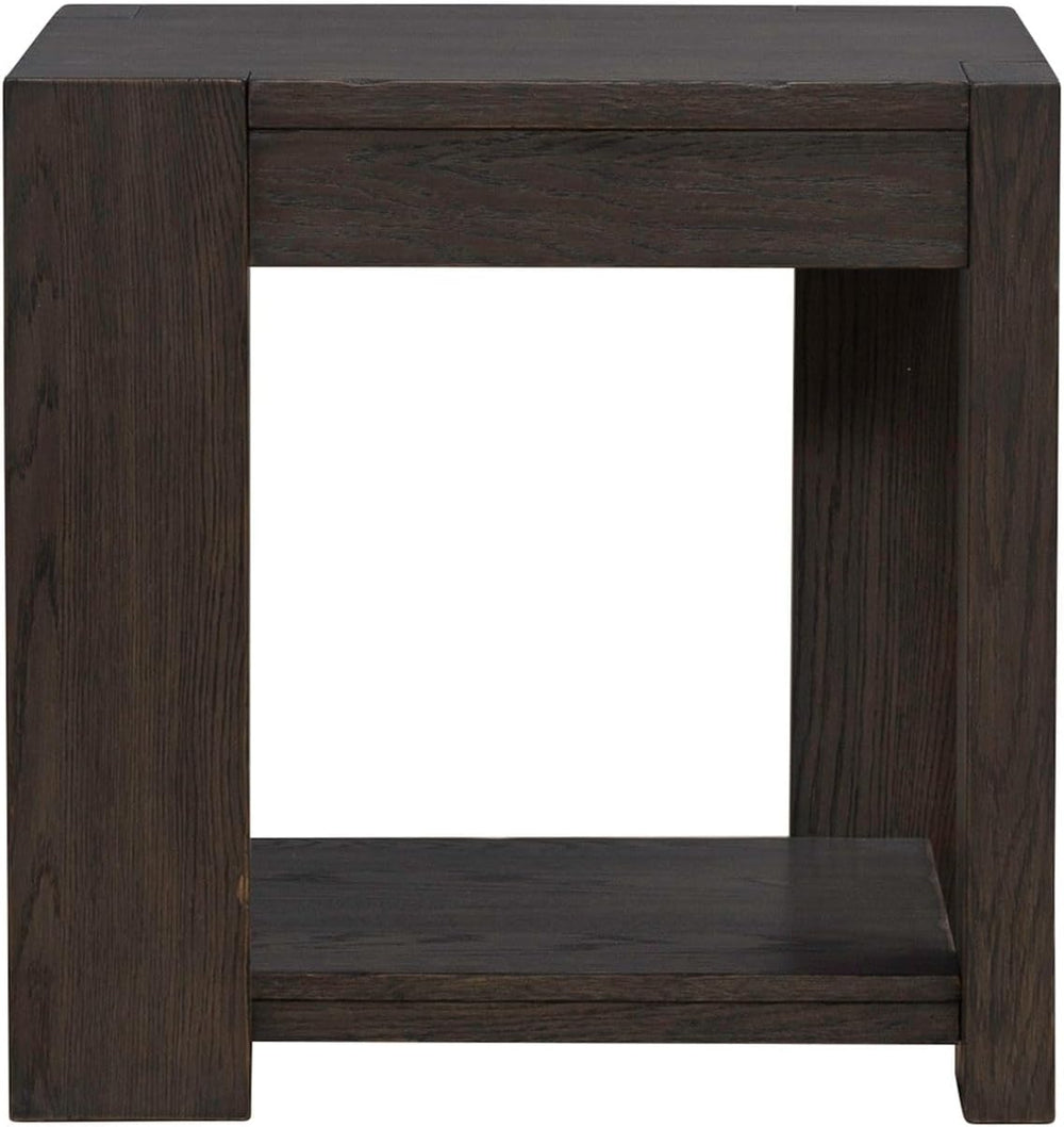 Liberty Furniture Lennox Hill Living Room End Table - Bark