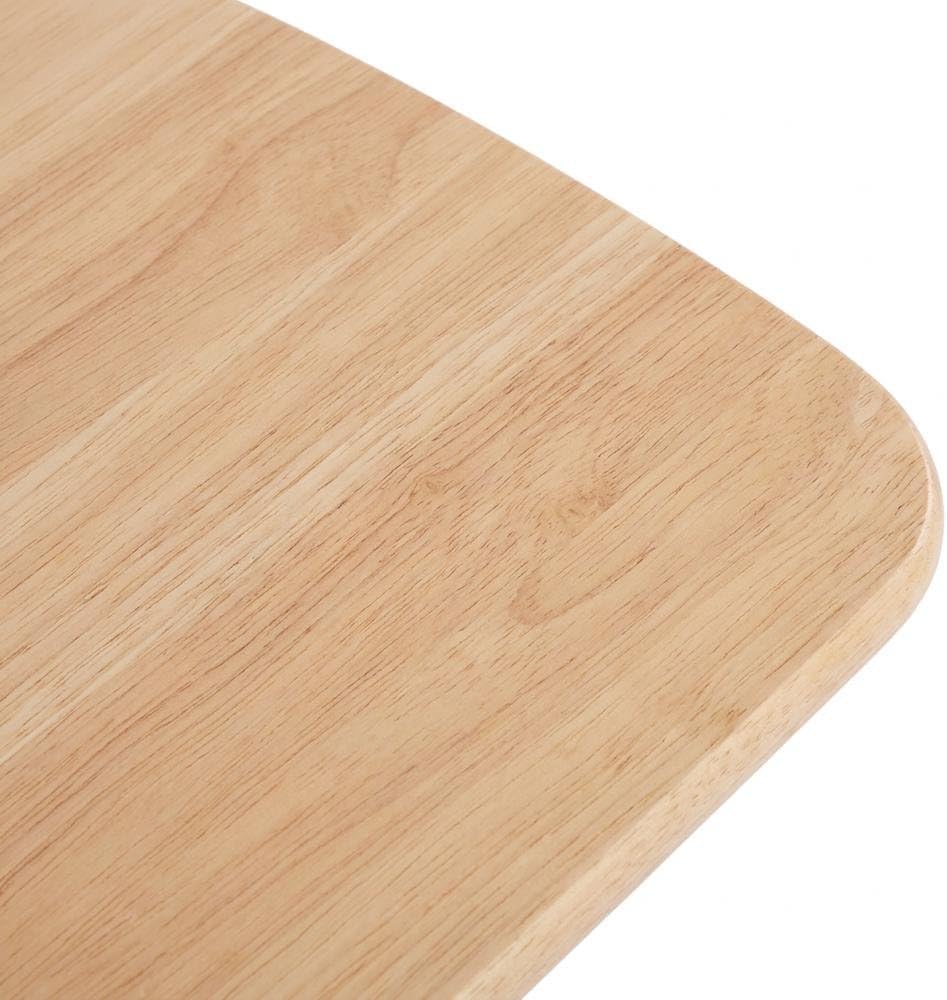 Furnifact Brown Natural Wood Finish 5-Piece Snack Table Set for Living Spaces...