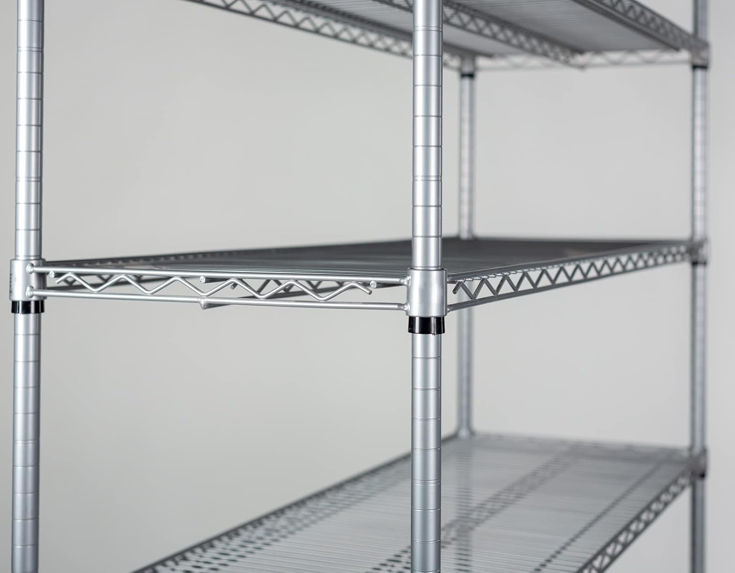 Omega 12" Deep x 30" Wide x 96" High 3 Tier Gray Starter Shelving Unit
