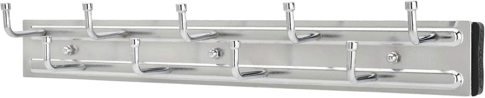Rev-A-Shelf BRC-14CR 14-Inch Wall Mounted Pullout Closet Belt and Scarf Organ...