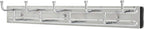 Rev-A-Shelf BRC-14CR 14-Inch Wall Mounted Pullout Closet Belt and Scarf Organization Rack Accessories Holder Hanger with 9 Hooks, Chrome (2 Pack)