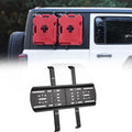 JOYTUTUS Rear Window Storage Molle Panel Kit Compatible with Wrangler JL 2018-2026(Hard Top Only), Wrangler Cargo Bracket for Recovery Traction Boards Gas Can Shovel Mount 2Pcs
