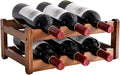 Wine Rack Countertop, 2 Tier Wine Rack 6 Bottle Wine Racks for Wine Bottles Storage Display,Free Standing Floor Wine Racks Countertop Wine Holder Bottle Rack Wine Storage Cabinet Shelf (2 Tier)