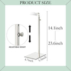 Purse Stands - 3PCS Stainless Steels Hangbag Holder Adjustable Height Purse Display for Retail Luxury Bag Organizer Home Store Boutique Retail Closet