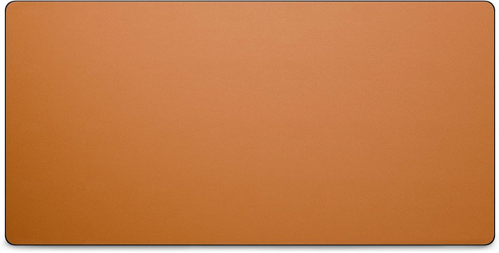 Jotsome Leather Desk Pad Mat, Non-Slip Desk Blotter Pad - Desk Protector for Office, Home, Laptop, and Desktop, Gift for The Holidays or Christmas (Tan, 34" x 17")