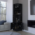 Farmhouse Rustic Corner Cabinet, Tall Narrow Storage Cabinet, for Hallway Kitchen Living Room,for Kitchen Home