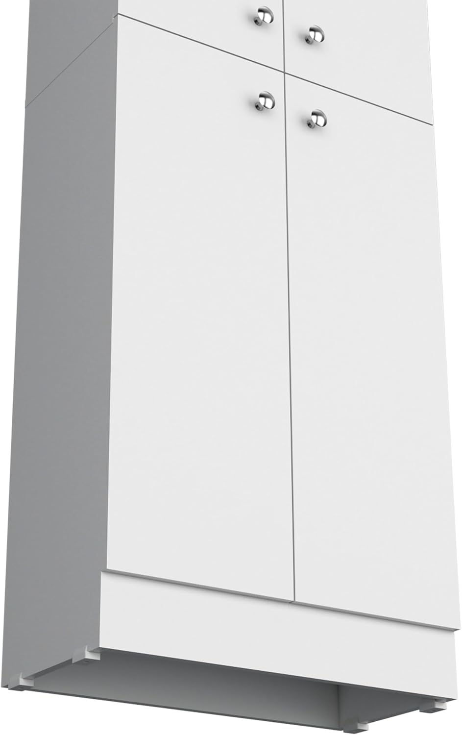 71" Tall Kitchen Pantry Cabinet with Storage, Freestanding Cupboard Cred...