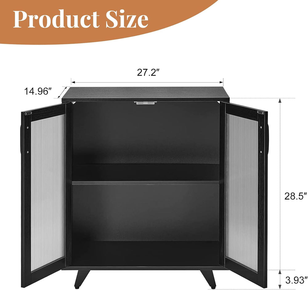 Panana Kitchen Buffet Server Table Accent Sideboard Cupboard Server Buffet Co...
