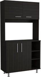 Pantry Cabinet Wine Sideboard, Freestanding Storage Locker for Kitchen Living Room,for Kitchen Home