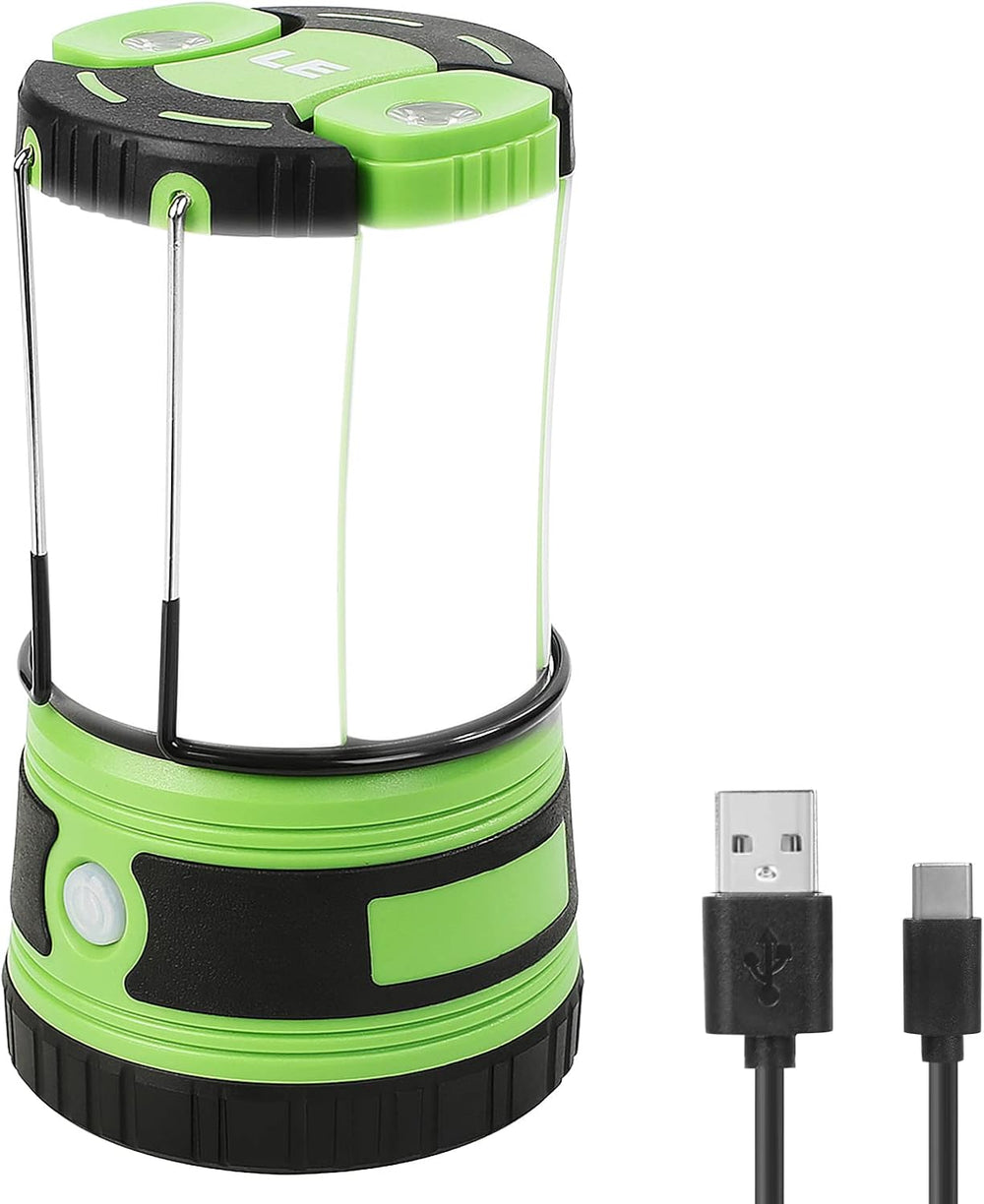 Lepro LED Camping Lantern Rechargeable or Battery Powered, 1000lm Camping Lig...