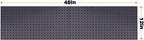 Ultrawall 2 Pcs Metal Pegboard Wall Panels, Peg Boards for Garage Tool Storage