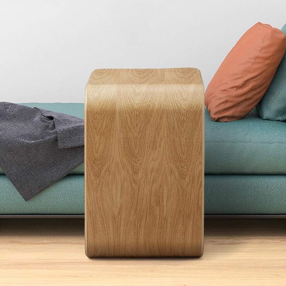U-Shaped Side Table, Natural Edge End Table, Wood Side Table, Solid Wood End ...