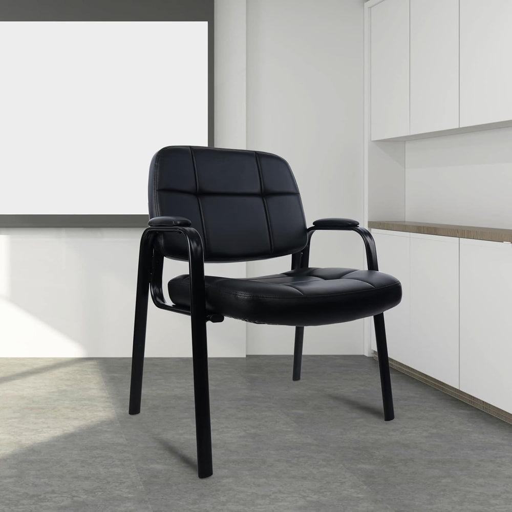 CLATINA Big & Tall Waiting Room Guest Chair Comfortable Reception Chairs ...