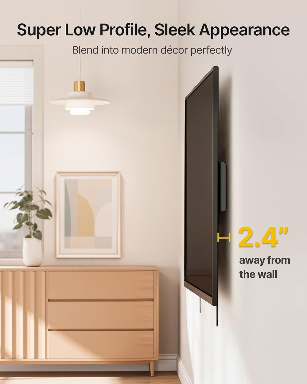 monTEK Heavy Duty Tilting TV Wall Mount for 37-100 110 115 140" TVs, 300...