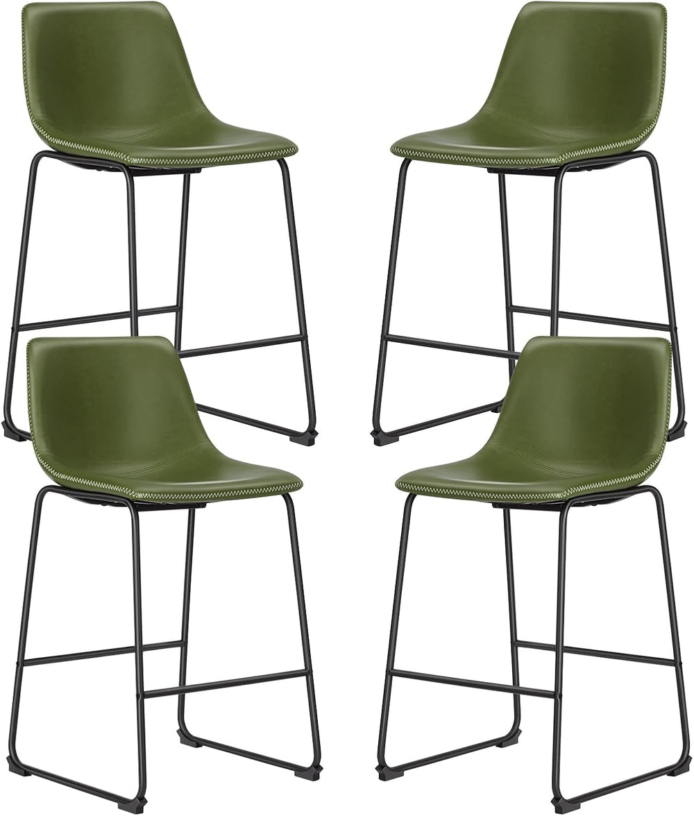 OLIXIS 26" Counter Height Bar Stools Set of 2 for Kitchen Island