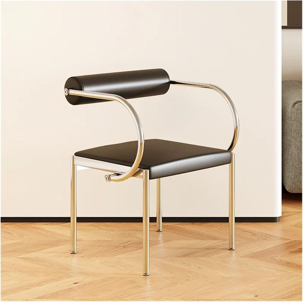 Artistic Design Simple Dining Table and Chairs, Retro Style, Stainless Steel ...