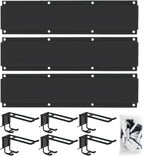 Garage Hooks, Quick and Easy Installation, 1 Set, Shed Basement Storage Hooks, Power Tool Holder Rack, Non Slip PVC Coating, for Garages Basements Yards
