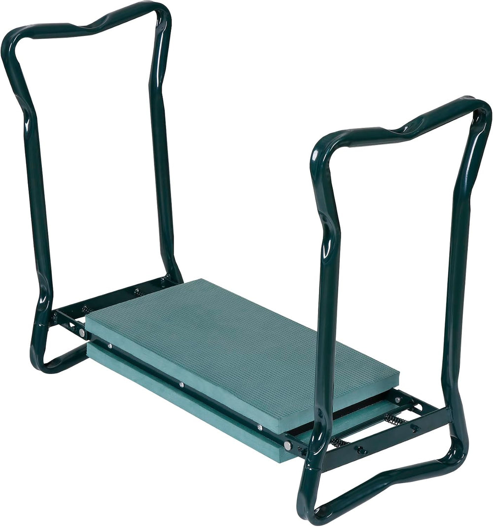 HomGarden Upgraded Folding Garden Kneeler Seat Bench Stool w/Thicken & Wi...