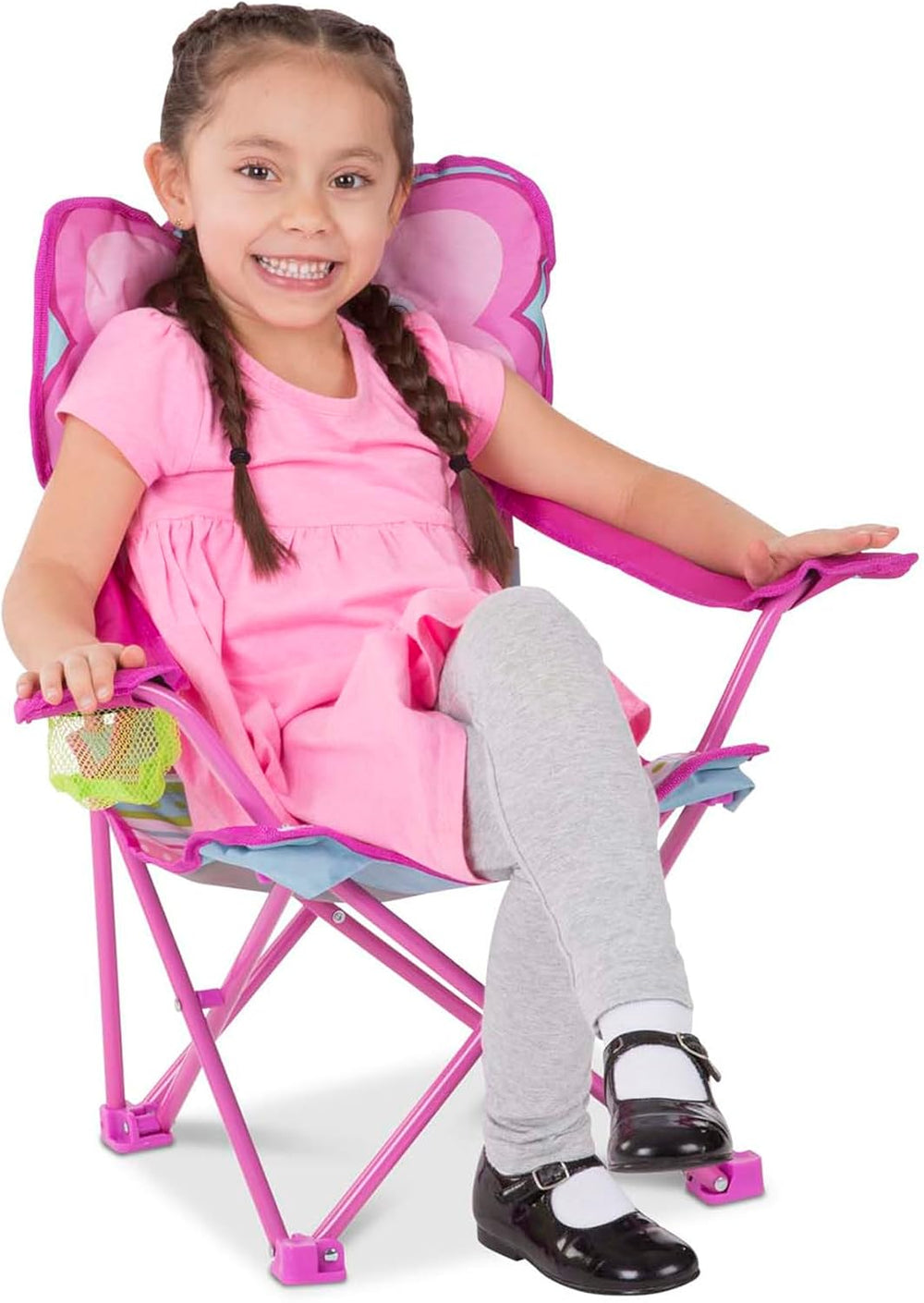 Melissa & Doug Sunny Patch Cutie Pie Butterfly Folding Lawn and Camping C...
