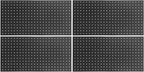 Keenso Pegboard Accessories, Metal Wall Panels Set with Hooks and Bins, Customizable Tool Storage System for Garage and Workbench