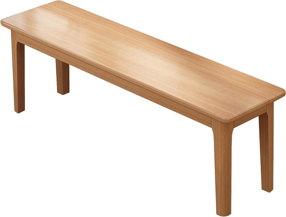 63" Dining Bench for 6-8 Person Solid Wood,Entryway Bench,Window Bench,w...