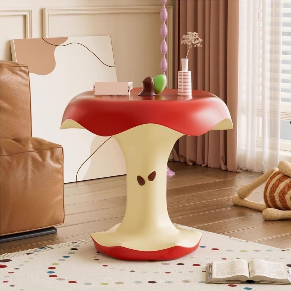 Resin Cute Side Table, Funky Fruit Accent Table, Eclectic Decorative Nightsta...