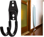 Ironing Board Hanger Wall Mount, Wall Mount Ironing Board Holder, Ironing Board Wall Holder Wall Hanger Wall Mount Wall Rack, for Laundry Rooms, Utility Rooms, Closetssaving, No Ironing Board, 2-Pcs