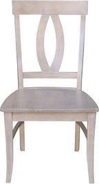 International Concepts Cosmo Chair, Washed Gray Taupe